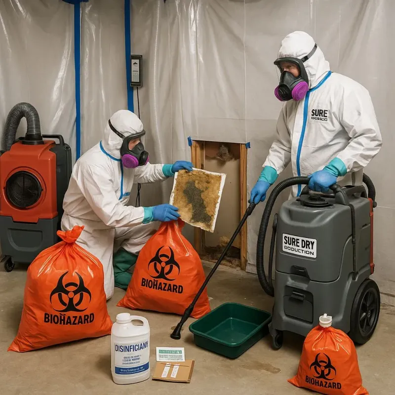 Contaminated Water Handling Protocols process in Gordo, AL